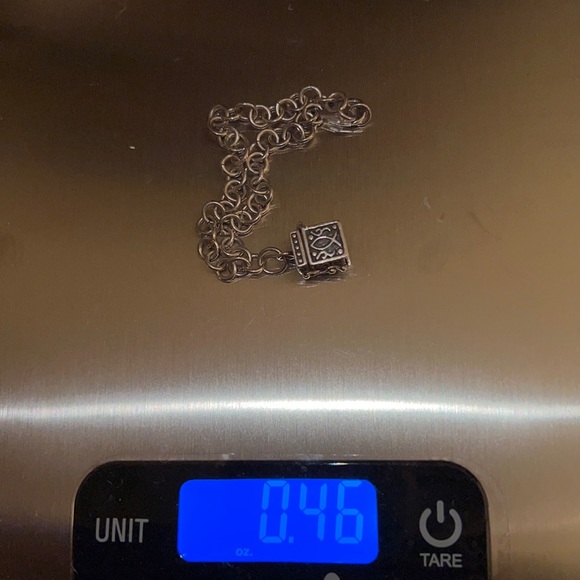 Silver 925 Bracelet With Prayer Box Charm - Picture 7 of 10